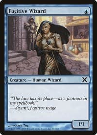 Fugitive Wizard from 10th Edition