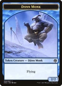 Djinn Monk Token (004) from Iconic Masters