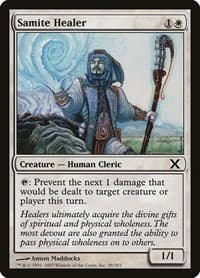 Samite Healer from 10th Edition