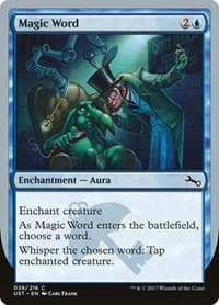 Magic Word from Unstable