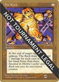 The Rack - 1996 Leon Lindback (4ED) (SB) from World Championship Decks