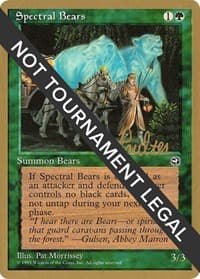 Spectral Bears - 1996 Preston Poulter (HML) from World Championship Decks