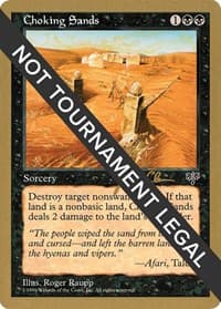 Choking Sands - 1997 Jakub Slemr (MIR) from World Championship Decks