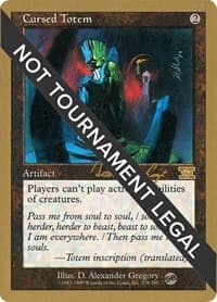 Cursed Totem - 2000 Tom van de Logt (6ED) (SB) from World Championship Decks