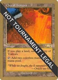 City of Traitors - 1999 Kai Budde (EXO) from World Championship Decks