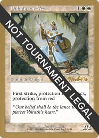 Paladin en-Vec - 1998 Brian Hacker (EXO) from World Championship Decks