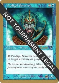 Prodigal Sorcerer - 2001 Alex Borteh (7ED) (SB) from World Championship Decks