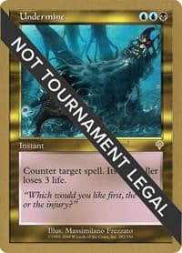 Undermine - 2001 Antoine Ruel (INV) from World Championship Decks