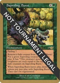 Saproling Burst - 2001 Jan Tomcani (NMS) from World Championship Decks