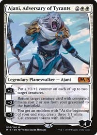 Ajani, Adversary of Tyrants from Core Set 2019