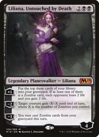 Liliana, Untouched by Death from Core Set 2019