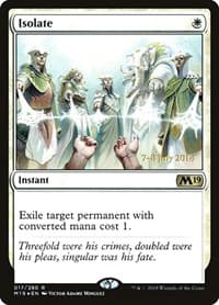 Isolate from Prerelease Cards