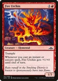 Fire Urchin from Guilds of Ravnica