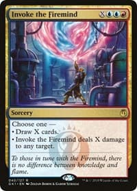 Invoke the Firemind from Guilds of Ravnica: Guild Kits