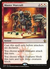 Master Warcraft from Guilds of Ravnica: Guild Kits