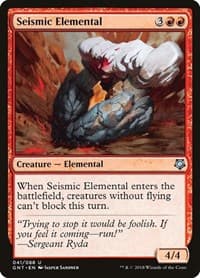 Seismic Elemental from Magic Game Night