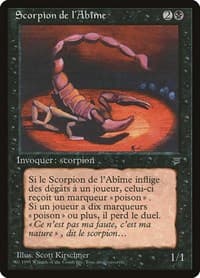 Pit Scorpion (French) - "Scorpion de l'Abime" from Renaissance