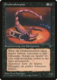 Pit Scorpion (German) - "Grubenskorpion" from Renaissance
