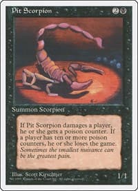 Pit Scorpion from Fourth Edition