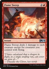Flame Sweep from Core Set 2020