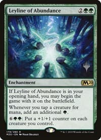 Leyline of Abundance from Promo Pack: Core Set 2020