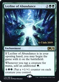 Leyline of Abundance from Prerelease Cards