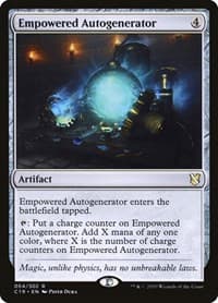 Empowered Autogenerator from Commander 2019