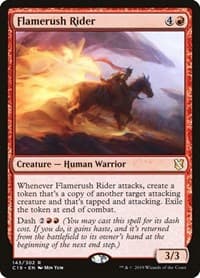 Flamerush Rider from Commander 2019
