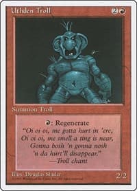 Uthden Troll from Fourth Edition