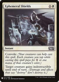Ephemeral Shields from The List Reprints