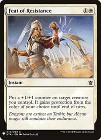 Feat of Resistance from The List Reprints
