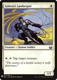 Gideon's Lawkeeper from The List Reprints