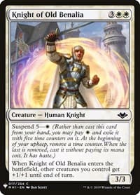 Knight of Old Benalia from The List Reprints