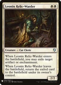 Leonin Relic-Warder (C17) from The List Reprints