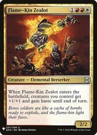 Flame-Kin Zealot from The List Reprints