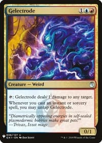 Gelectrode from The List Reprints