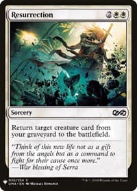 Resurrection from The List Reprints