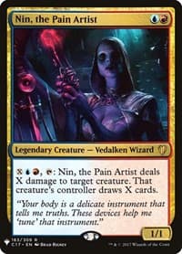 Nin, the Pain Artist from The List Reprints