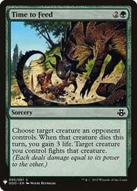 Time to Feed from The List Reprints