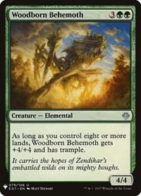 Woodborn Behemoth from The List Reprints