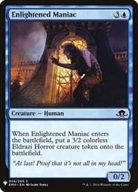 Enlightened Maniac from The List Reprints