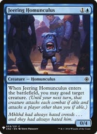 Jeering Homunculus from The List Reprints