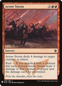 Arrow Storm from The List Reprints