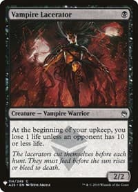 Vampire Lacerator from The List Reprints