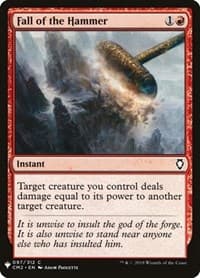 Fall of the Hammer from The List Reprints