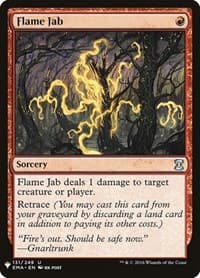 Flame Jab from The List Reprints