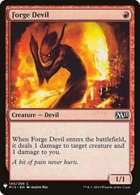 Forge Devil from The List Reprints