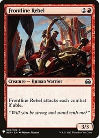 Frontline Rebel from The List Reprints