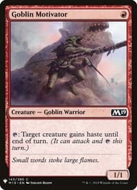 Goblin Motivator from The List Reprints
