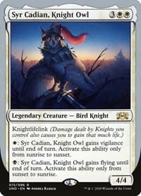 Syr Cadian, Knight Owl from Unsanctioned